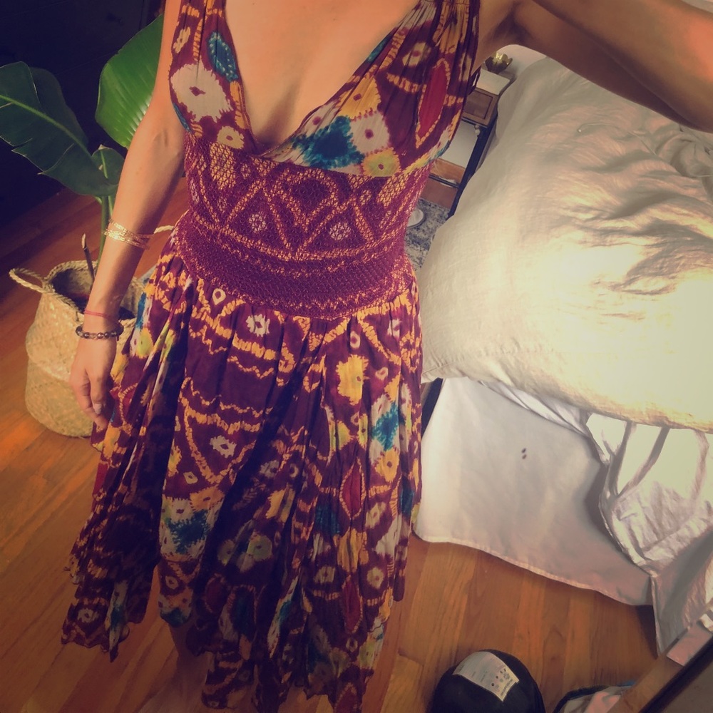 Free People indie summer dress size small